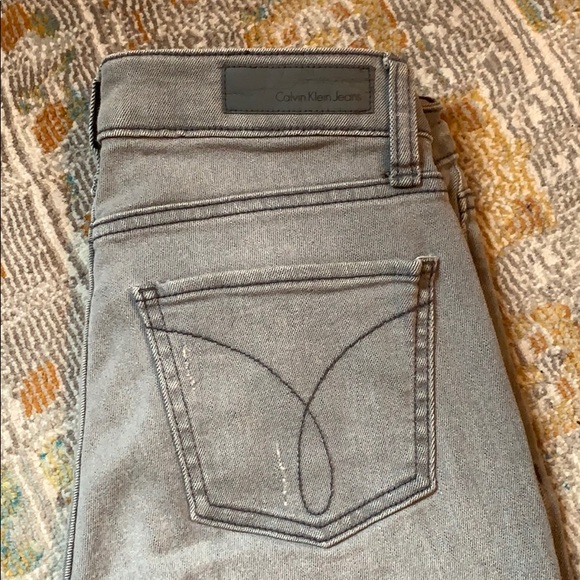 Calvin Klein grey wash jeans - Picture 1 of 4